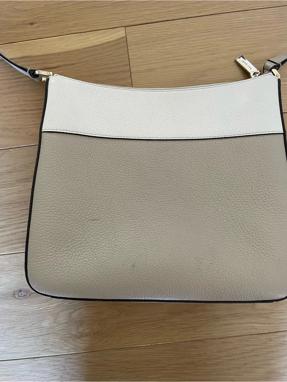 Kate Spade Crossbody Two-Tone Cream and‎ Beige Bag
